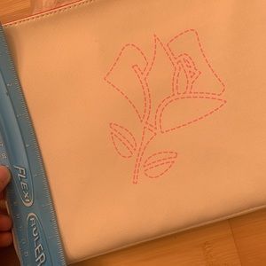 Lancôme swimsuit beach bag clutch